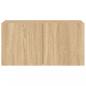 Preview: TV-Wandschrank Sonoma-Eiche 80x30x41 cm