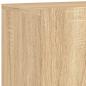 Preview: TV-Wandschrank Sonoma-Eiche 80x30x41 cm