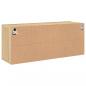 Preview: TV-Wandschrank Sonoma-Eiche 100x30x41 cm