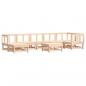 Preview: 8-tlg. Garten-Lounge-Set Massivholz Kiefer