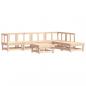 Preview: 7-tlg. Garten-Lounge-Set Massivholz Kiefer