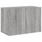 Preview: TV-Wandschrank Grau Sonoma 60x30x41 cm