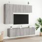 Preview: TV-Wandschrank Grau Sonoma 60x30x41 cm