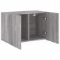 Preview: TV-Wandschrank Grau Sonoma 60x30x41 cm