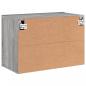 Preview: TV-Wandschrank Grau Sonoma 60x30x41 cm