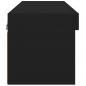 Preview: TV-Schrank mit LED-Leuchten Schwarz 60x30x30 cm