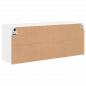 Preview: TV-Wandschrank Weiß 100x30x41 cm