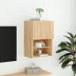 Preview: TV-Schrank mit LED-Leuchten Sonoma-Eiche 40,5x30x60 cm