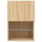 Preview: TV-Schrank mit LED-Leuchten Sonoma-Eiche 40,5x30x60 cm