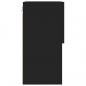 Preview: TV-Schrank mit LED-Leuchten Schwarz 40,5x30x60 cm