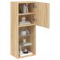 Preview: TV-Schrank mit LED-Leuchten Sonoma-Eiche 40,5x30x102 cm