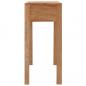 Preview: Konsolentisch 110x35x75 cm Massivholz Teak