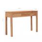 Preview: Konsolentisch 110x35x75 cm Massivholz Teak