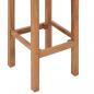 Preview: Barhocker 4 Stk. Massivholz Teak