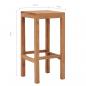 Preview: Barhocker 4 Stk. Massivholz Teak