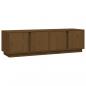 Preview: TV-Schrank Honigbraun 140x40x40 cm Massivholz Kiefer