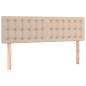 Preview: Boxspringbett mit Matratze & LED Cappuccino-Braun 140x190cm