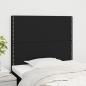 Preview: ARDEBO.de - Kopfteile 2 Stk. Schwarz 80x5x78/88 cm Stoff