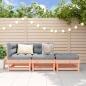 Preview: ARDEBO.de - 3-tlg. Garten-Lounge-Set Massivholz Douglasie