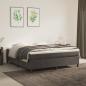 Preview: ARDEBO.de - Boxspringbett mit Matratze Dunkelgrau 160x200 cm Samt