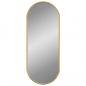 Preview: Wandspiegel Golden 60x25 cm Oval