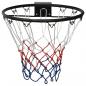 Preview: Basketballring Schwarz 45 cm Stahl