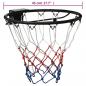 Preview: Basketballring Schwarz 45 cm Stahl