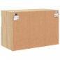 Preview: TV-Wandschrank mit LED-Leuchten Sonoma-Eiche 60x30x40 cm