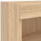 Preview: TV-Wandschrank mit LED-Leuchten Sonoma-Eiche 60x30x40 cm