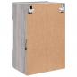 Preview: TV-Wandschrank mit LED-Leuchten Grau Sonoma 40x30x60,5 cm