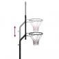 Preview: Basketballständer Transparent 256-361 cm Polycarbonat