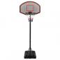 Preview: Basketballständer Schwarz 237-307 cm Polyethylen