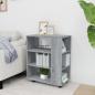 Preview: Rollschrank Grau Sonoma 60x35x75 cm Holzwerkstoff