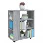 Preview: Rollschrank Grau Sonoma 60x35x75 cm Holzwerkstoff