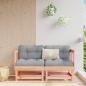 Preview: ARDEBO.de - Garten-Ecksofas 2 Stk. Massivholz Douglasie