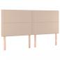 Preview: Boxspringbett mit Matratze & LED Cappuccino-Braun 180x200cm