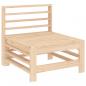 Preview: Garten-Mittelsofa Massivholz Kiefer