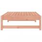 Preview: Gartenhocker 120x80 cm Massivholz Douglasie