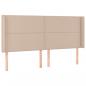 Preview: Boxspringbett mit Matratze & LED Cappuccino-Braun 180x200cm