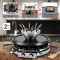 Preview: ProfiCook Raclette-/Fonduekombination PC-RG/FD 1245, 1900 W, Edelstahl