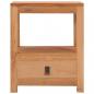 Preview: Nachttisch 40x30x50 cm Massivholz Teak