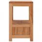 Preview: Nachttisch 40x30x50 cm Massivholz Teak