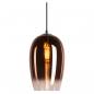 Preview: ARDEBO.de SLV PANTILO OVAL PD Pendelleuchte, E27, max. 15W, Glas, kupfer (1006400)