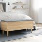 Preview: Sitzbank mit Stauraum Sonoma-Eiche 102x42x46 cm Holzwerkstoff