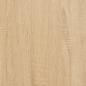 Preview: Sitzbank mit Stauraum Sonoma-Eiche 102x42x46 cm Holzwerkstoff