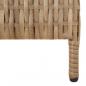 Preview: Paravent 6-tlg. Beige Poly Rattan