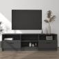 Preview: ARDEBO.de - TV-Schrank Schwarz 150x33,5x45 cm Holzwerkstoff