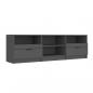 Preview: TV-Schrank Schwarz 150x33,5x45 cm Holzwerkstoff