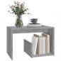 Preview: Beistelltisch Grau Sonoma 59x36x38 cm Holzwerkstoff