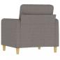 Preview: Sessel Taupe 60 cm Stoff